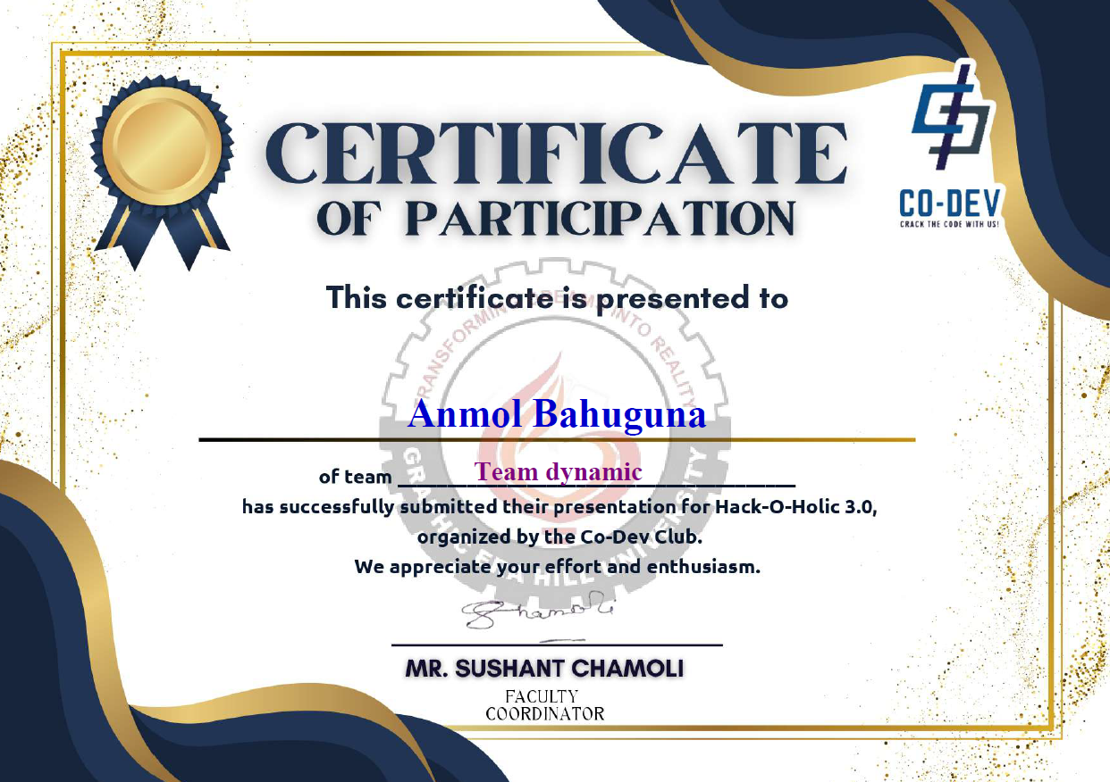 Certificate 2